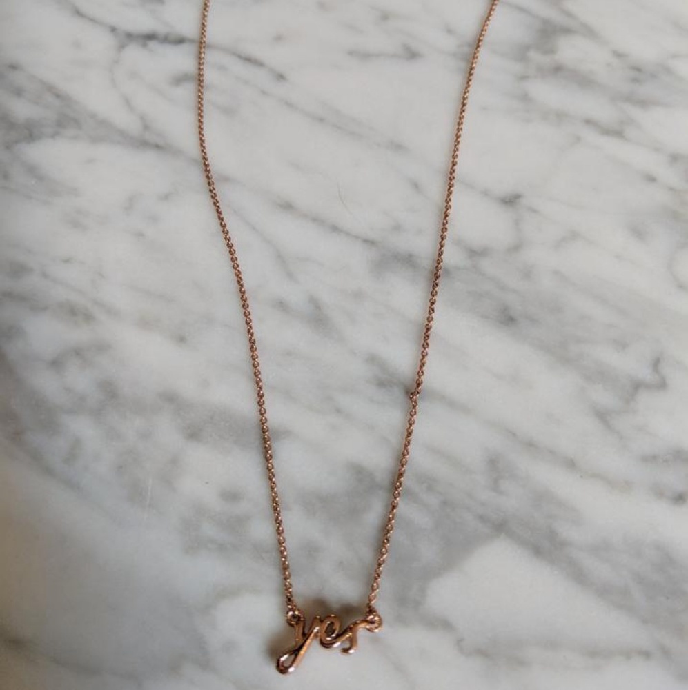 Kate Spade Rosegold Necklace
